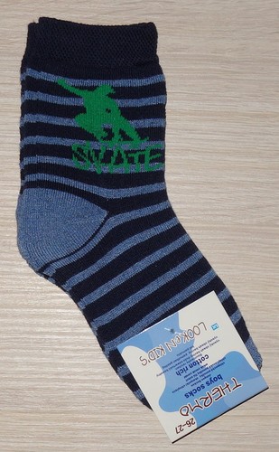 Chlapecké ponožky - Thermo, vel.28/31