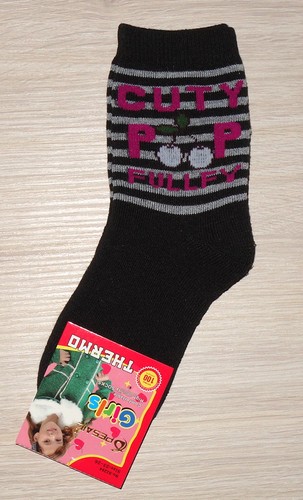 Dívčí ponožky - Thermo, vel.27/30