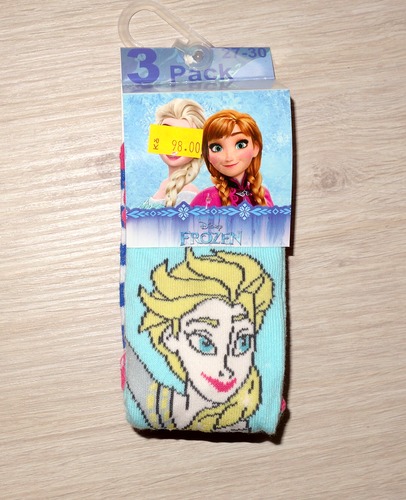 Dívčí ponožky Frozen - 3 pack, vel.31/34