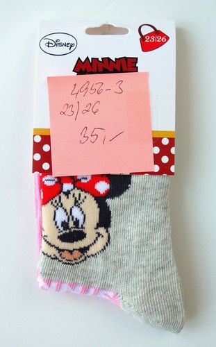 Dívčí ponožky Sun City - Minnie Mouse, vel.27/30