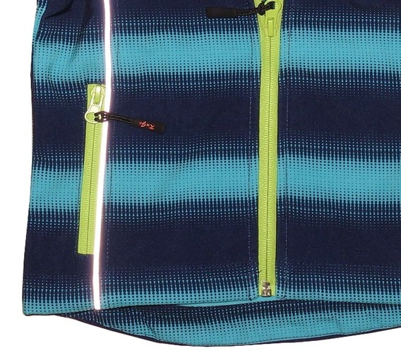 Chlapecká softshellová bunda Kugo Jaro/Podzim, s fleece, vel.110/116