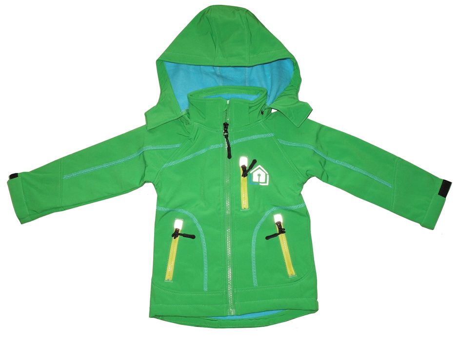Chlapecká softshellová bunda Kugo s fleece, vel.92