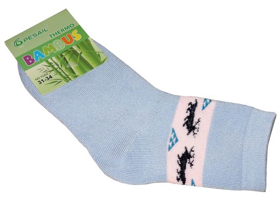 Dívčí bambusové Thermo - ponožky, teplé, vel.35/38