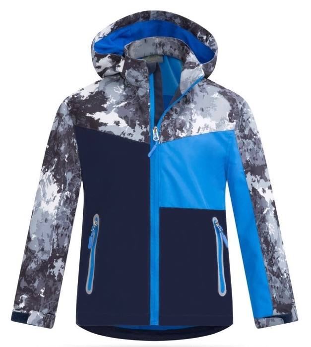 Chlapecká, dětská šusťáková bunda Kugo s fleece, Jaro/Podzim, vel. 98