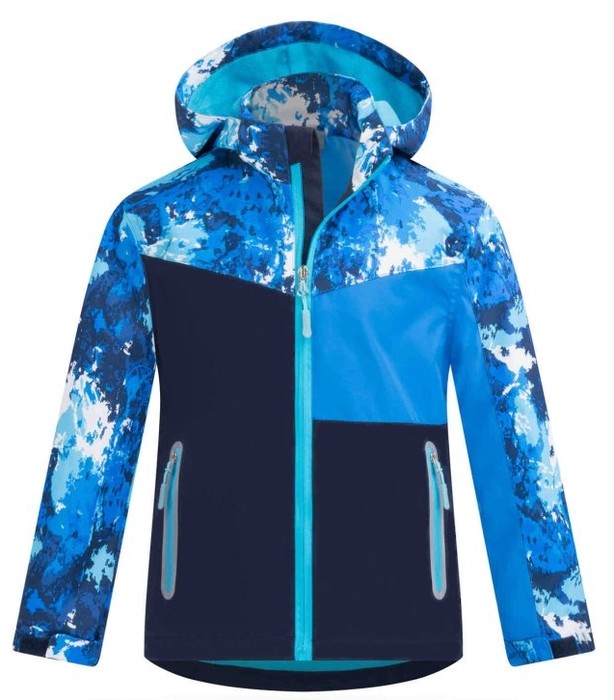 Chlapecká, dětská šusťáková bunda Kugo s fleece, Jaro/Podzim, vel. 86