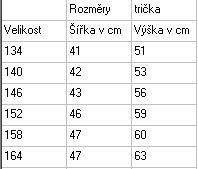 Chlapecké tílko S&D proužkové, vel. 140