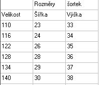 Chlapecké kraťasy Kuželky, vel.140