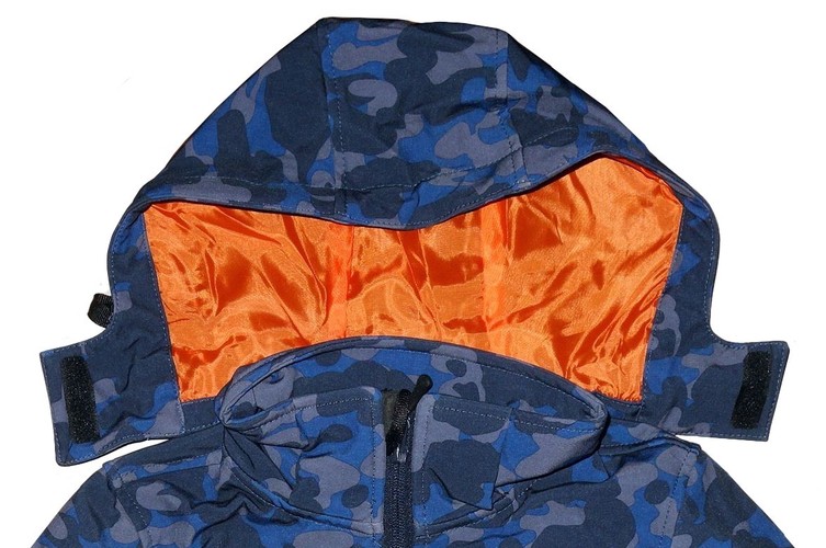 Chlapecká softshellová bunda Neverest, s fleece, maskáčová vel. 116