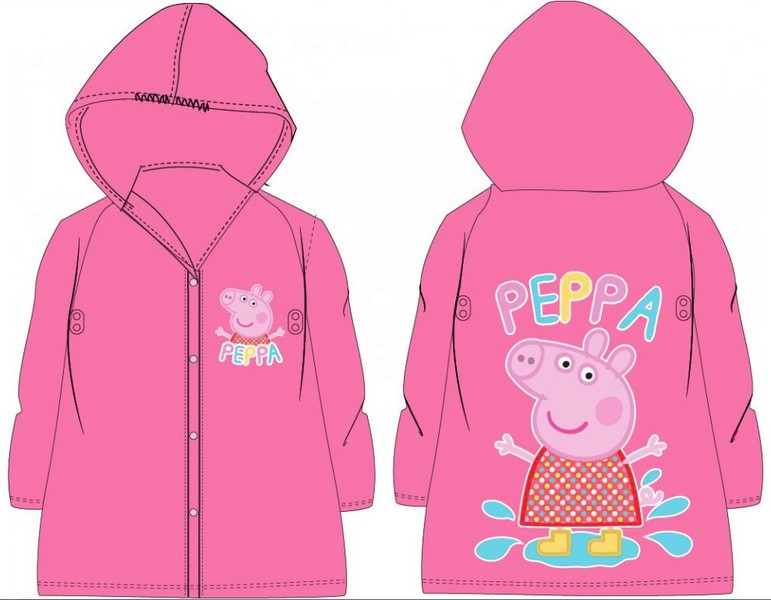Dívčí plášťenka Peppa Pig, vel. 104/110