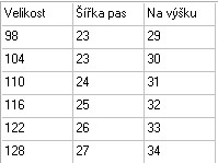 Dívčí sukně Kugo, (0659-2) - Unicorn, vel. 98
