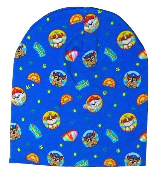 Chlapecká čepice jaro/podzim, (6636-0) - Paw Patrol, vel. 52