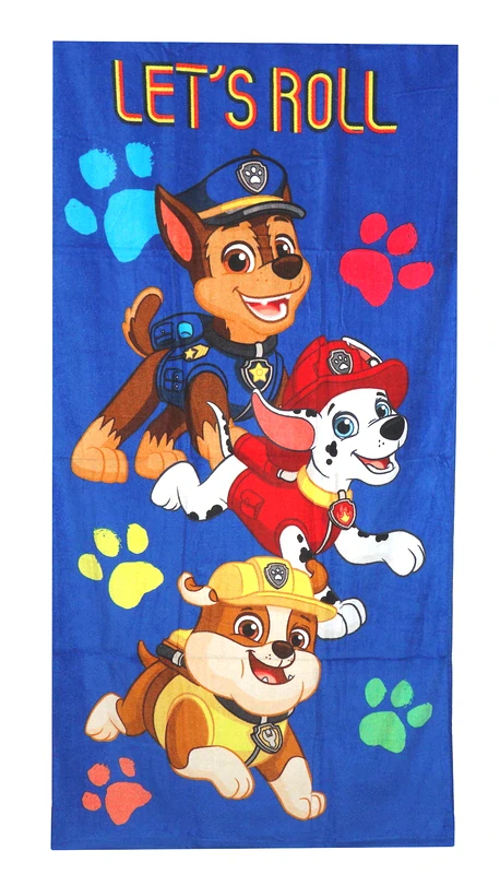 Plážová osuška - Paw Patrol, 70 x 140 cm