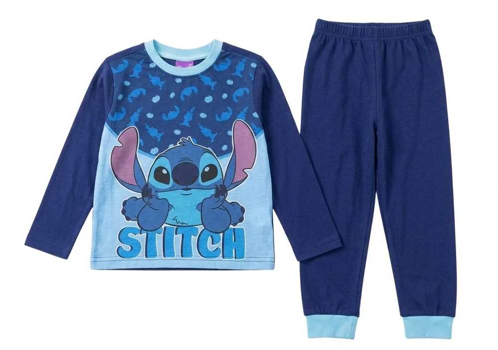 Chlapecké pyžamo - Lilo & Stitch, tmavě modré