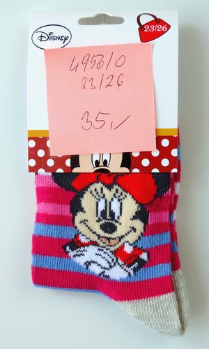 Dívčí ponožky Sun City - Minnie Mouse, vel.31/34