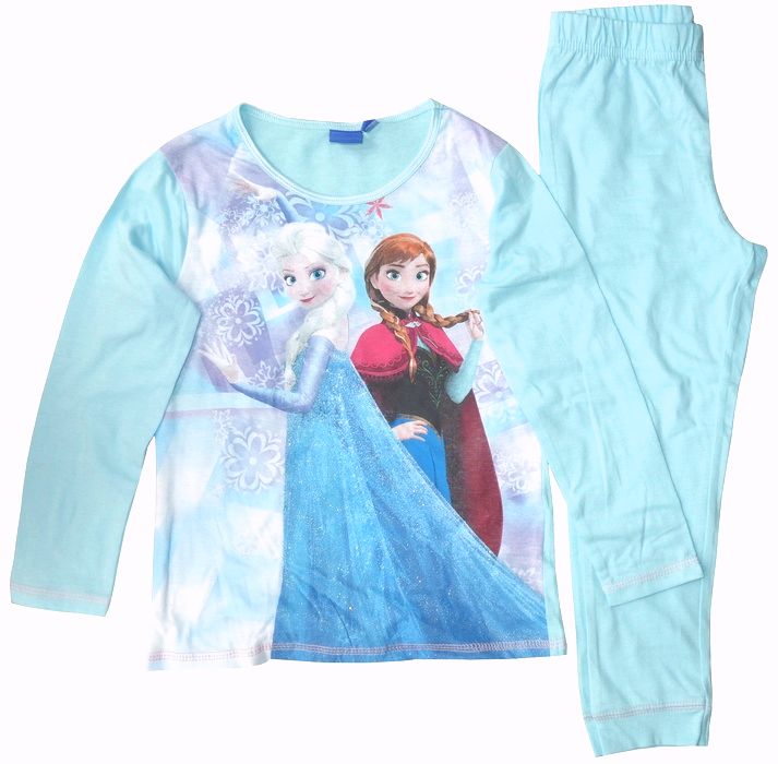 Pyžamo Anna a Elsa, dlouhé, slabé, vel.4 roky