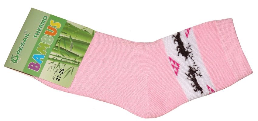 Dívčí bambusové Thermo - ponožky, teplé, vel.27/30