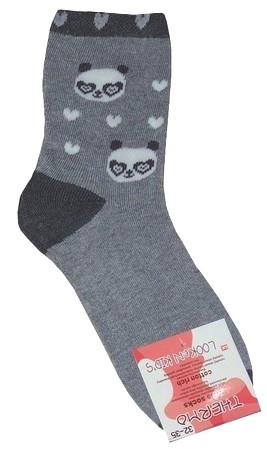 Dívčí thermo ponožky teplé, - Medvídek, vel. 28/31