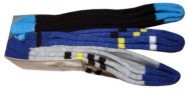 Chlapecké ponožky, 3 páry - Požárník Sam, vel. 23/26
