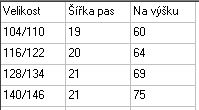 Chlapecké punčocháče bez šlapek, vel. 140/146
