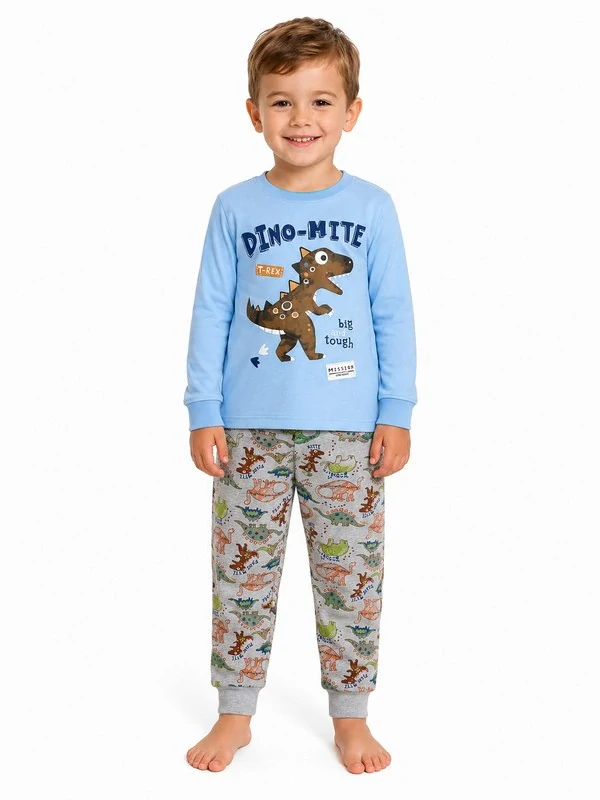 Chlapecké bavlněné pyžamo Wolf - Dinosaurus, 86