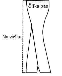 Dívčí punčocháče bez šlapek, termo, vel. 4/6 let, (104/110)