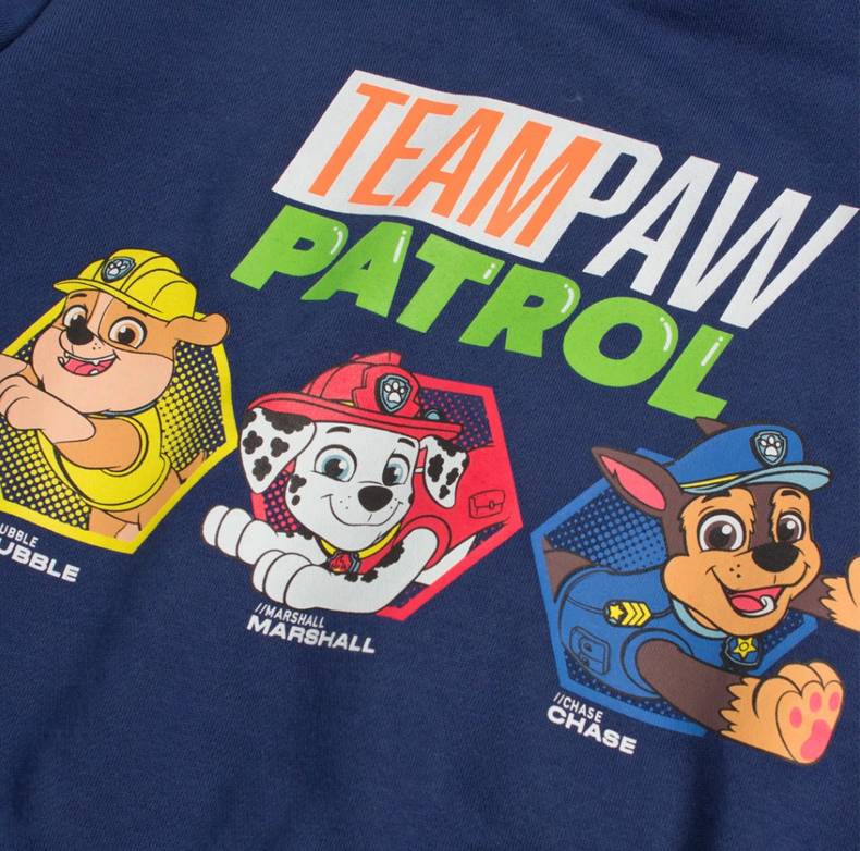 Chlapecká mikina Paw Patrol, vel. 122/128