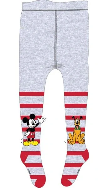 Chlapecké punčocháče - Mickey Mouse, šedé, 122/128