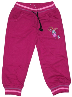  Dívčí dětské a kojenecké bavlněné tepláky, vel. 86