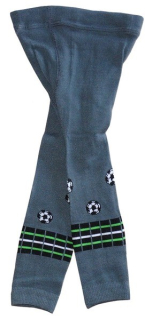 Chlapecké punčocháče bez šlapek W.D, šedomodrá - 2/3 roky, (86/92)