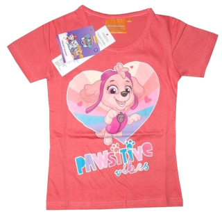 Dívčí tričko (6560-2) - Paw patrol, vel. 116