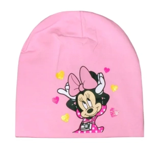 Dívčí jarní čepice - Minnie, (6874-1) vel. 52