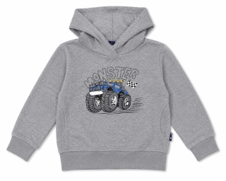 Chlapecká mikina fleece - Monster, vel. 122