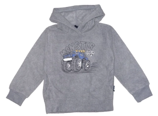 Chlapecká mikina fleece - Monster, vel. 122
