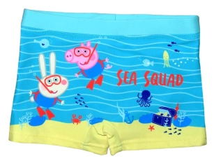 Chlapecké plavky - Peppa Pig, tyrkysové, vel. 110