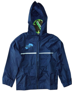 Chlapecká šusťáková nepromokavá jarní bunda - Želvy Ninja, modrá, vel. 116